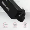AXAGON ADE-XR adapter USB 2.0 Type-A na Fast Ethernet 10/100, RJ-45, Realtek RTL8152, czarny, 23 g