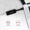 AXAGON ADE-XR adapter USB 2.0 Type-A na Fast Ethernet 10/100, RJ-45, Realtek RTL8152, czarny, 23 g