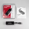 AXAGON ADE-XR adapter USB 2.0 Type-A na Fast Ethernet 10/100, RJ-45, Realtek RTL8152, czarny, 23 g