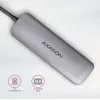 Axagon HMC-HCR3A 3x USB-A+ HDMI+ SD/microSD USB-C 3.2 Gen 1 hub 20cm Przewodowy USB 3.2 Gen 1 (3.1 Gen 1) Type-C Szary