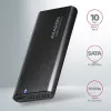 Axagon EEM2-SB2 Zewnętrzna metalowa obudowa USB-C 3.2 Gen 2 na dyski M.2 NVMe i SATA SSD. Bezśrubowa