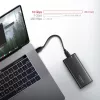 Axagon EEM2-SB2 Zewnętrzna metalowa obudowa USB-C 3.2 Gen 2 na dyski M.2 NVMe i SATA SSD. Bezśrubowa