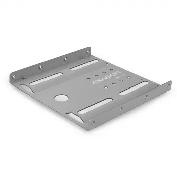 Axagon RHD-125S uchwyt na 1 dysk 2,5 cala HDD/SSD do zatoki 3,5 cala, metal, szary