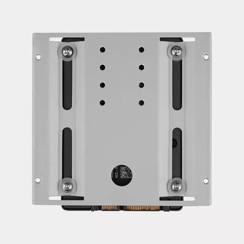 Axagon RHD-125S uchwyt na 1 dysk 2,5 cala HDD/SSD do zatoki 3,5 cala, metal, szary