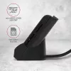 Czytnik kart inteligentnych Axagon CRE-SM2 USB 2.0 Czarny, kabel 1,3 m