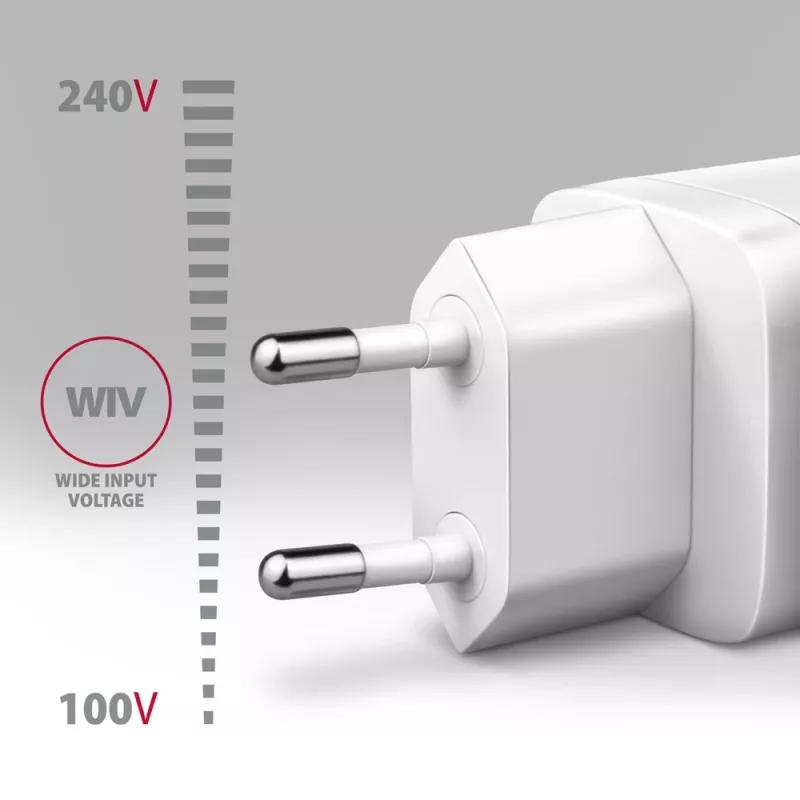 Ładowarka Axagon ACU-PQ30W QC3.0 30W USB-C Biała