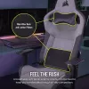 Uniwersalny fotel gamingowy Corsair T3 RUSH 2023 z wyściełanym siedziskiem, antracytowy szary