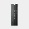 Axagon CLR-M2L10 Pasywny radiator aluminiowy do wszystkich dysków SSD M.2, rozmiar 2280, wysokość 10 mm.