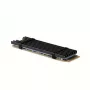 Axagon CLR-M2L3 pasywny radiator aluminiowy do wszystkich dysków M.2, rozmiar 2280, wysokość 3 mm
