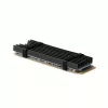 Axagon CLR-M2L6 Passywny radiator aluminiowy do wszystkich dysków M.2 SSD, rozmiar 2280, wysokość 6 mm