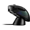 Mysz gamingowa MSI CLUTCH GM51 LIGHTWEIGHT WIRELESS, praworęczna, RF + Bluetooth + USB Type-C, optyczna, 26000 DPI