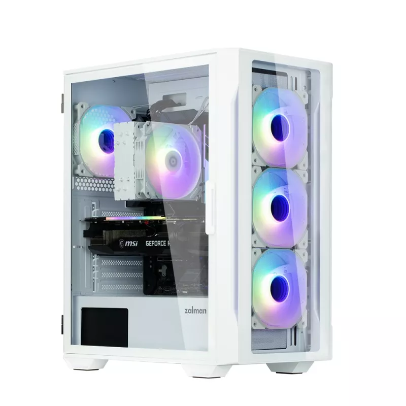 Obudowa komputerowa Zalman I3 NEO TG biały Midi Tower