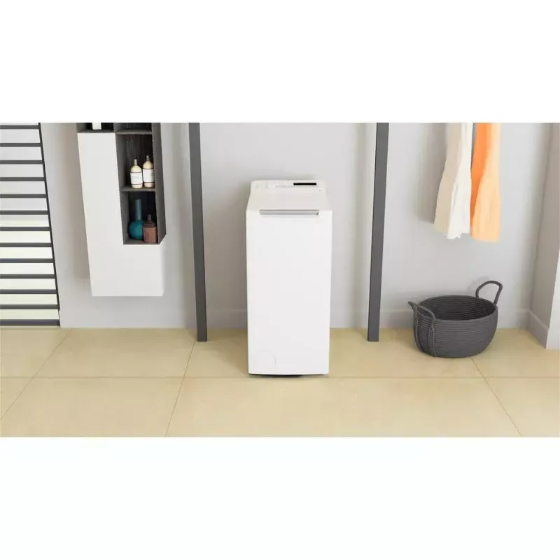Pralka ładowana od góry Whirlpool NTDLR 7220SS PL/N, 7 kg, 1151 obr./min, biała