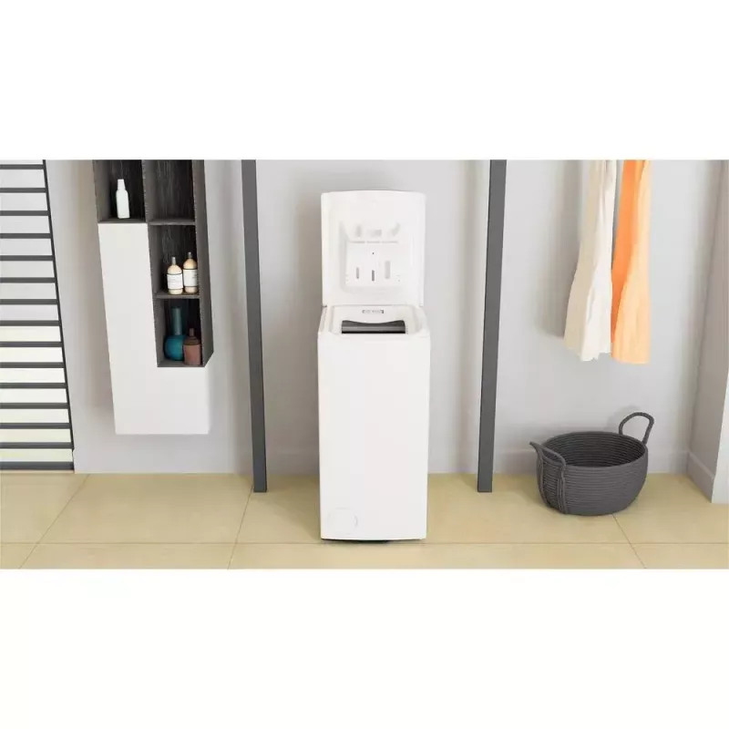 Pralka ładowana od góry Whirlpool NTDLR 7220SS PL/N, 7 kg, 1151 obr./min, biała