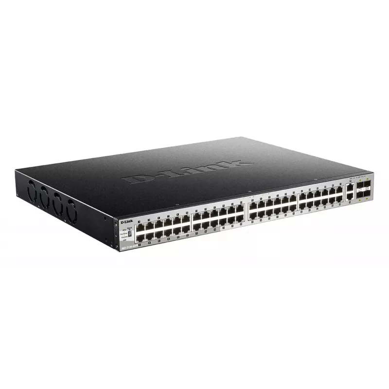 Przełącznik sieciowy D-Link DGS-3130-54PS/E zarządzany L3 Gigabit Ethernet (10/100/1000) Power over Ethernet (PoE) Szary