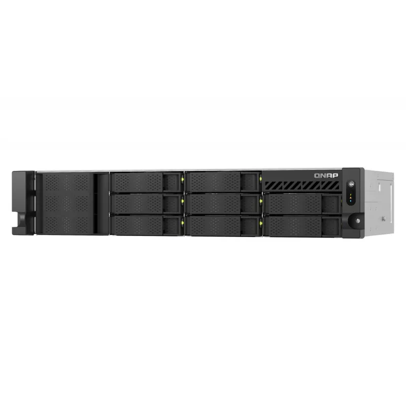 QNAP TS-855EU-RP NAS Rack (2U) Intel Atom® C5125 8 GB DDR4 0 TB QuTS hero Czarny