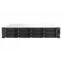 QNAP TS-1264U-RP NAS Rack (2U) Intel® Celeron® 8 GB DDR4 0 TB QNAP QTS Aluminium, Czarny