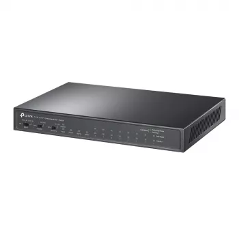 TP-Link 8-portowy przełącznik biurkowy 10/100 Mb/s + 3-portowy Gigabit z 8 portami PoE+