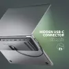 Stacja dokująca Axagon HMC-4KX3 USB-C 5Gbps hub, 3x USB-A, 2x HDMI, DP, RJ-45, SD/microSD, audio, PD 100W, kabel 40cm