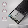 Obudowa HDD/SSD Axagon EE25-GTR USB-C 3.2 Gen 2 Czarny 2,5 cala