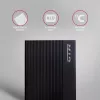 Axagon EE35-GTR USB-C 5Gbps - SATA 6G, 3.5 RIBBED box BLACK - USB Typ C HDD enclosure 3.5 inch