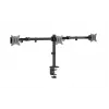Gembird MA-D3-01 regulowany uchwyt biurkowy na 3 monitory, 17–27 cali, do 7 kg