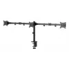 Gembird MA-D3-01 regulowany uchwyt biurkowy na 3 monitory, 17–27 cali, do 7 kg