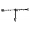 Gembird MA-D3-01 regulowany uchwyt biurkowy na 3 monitory, 17–27 cali, do 7 kg