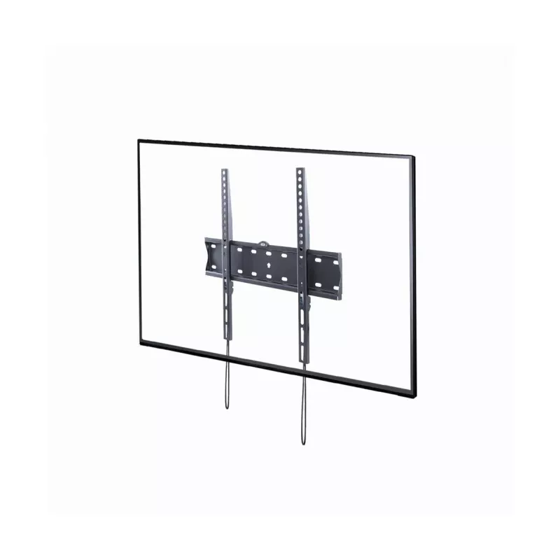 TV mount Gembird WM-55F-02 Czarny, for 32–55 inch screens, max load 40 kg, VESA 200x200–400x400, cienki 2.5 cm