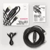 Axagon ADR-215B USB 2.0 A-M -> B-M aktywny kabel połączeniowy/wzmacniający 15 m