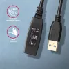 Axagon ADR-310 USB 3.2 Gen 1 A-M -> A-F aktywny kabel przedłużający/repeater 10m