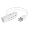 Axagon ADSA-1S USB 2.0 - 2.5 inch HDD SATA, obudowa HDD/SSD, 2.5 inch, Serial ATA, Serial ATA II, Serial ATA III, 0.48 Gbit/s, łączność USB, Biały