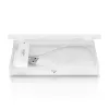 Axagon ADSA-1S USB 2.0 - 2.5 inch HDD SATA, obudowa HDD/SSD, 2.5 inch, Serial ATA, Serial ATA II, Serial ATA III, 0.48 Gbit/s, łączność USB, Biały