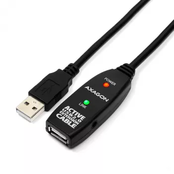 Axagon ADR-205 USB 2.0 A-M -> A-F aktywny przedłużacz/repeater 5 m