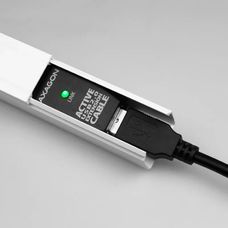 Axagon ADR-205 USB 2.0 A-M -> A-F aktywny przedłużacz/repeater 5 m