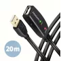 Axagon ADR-220 USB 2.0 A-M -> A-F aktywny przedłużacz/regenerator sygnału 20m