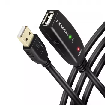 Axagon ADR-220 USB 2.0 A-M -> A-F aktywny przedłużacz/regenerator sygnału 20m