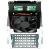 Uchwyt Axagon RHD-225 METAL na 2 dyski HDD/SSD 2,5 cala do zatoki 3,5 cala, uchwyt na wentylator