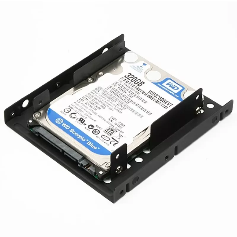 Uchwyt Axagon RHD-225 METAL na 2 dyski HDD/SSD 2,5 cala do zatoki 3,5 cala, uchwyt na wentylator