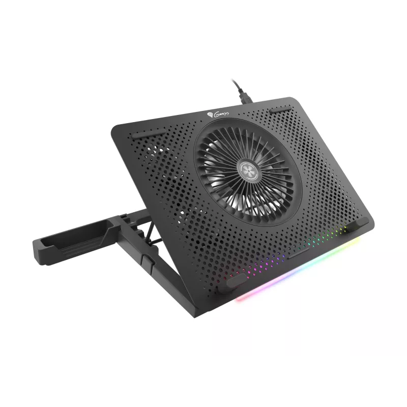 Podkładka chłodząca do laptopa GENESIS Oxid 450 39,6 cm (15,6 cala) 2400 RPM Czarny