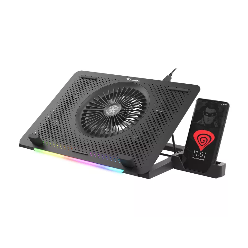Podkładka chłodząca do laptopa GENESIS Oxid 450 39,6 cm (15,6 cala) 2400 RPM Czarny