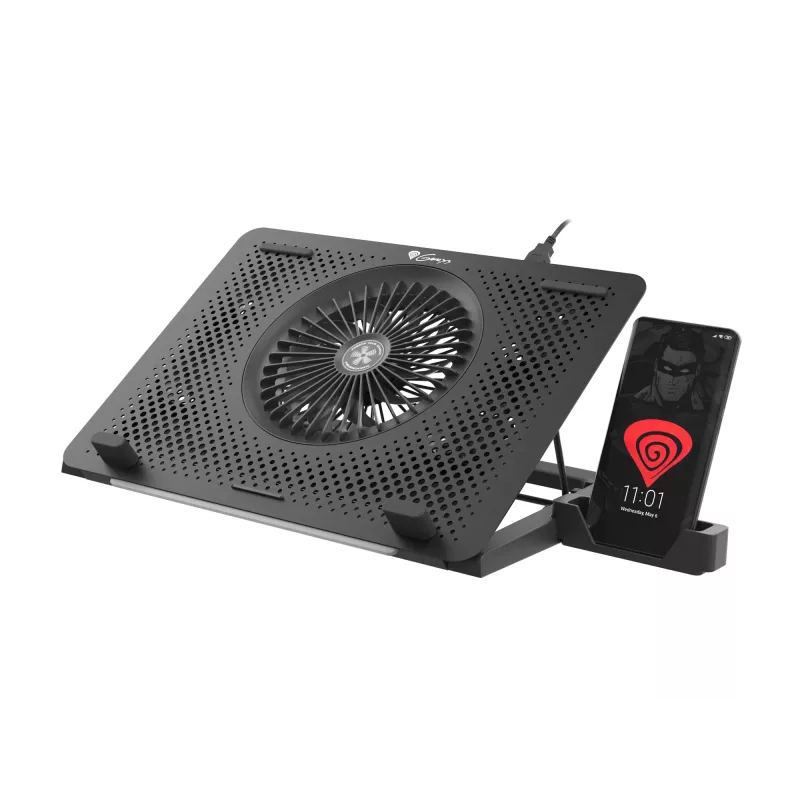 Podkładka chłodząca do laptopa GENESIS Oxid 450 39,6 cm (15,6 cala) 2400 RPM Czarny
