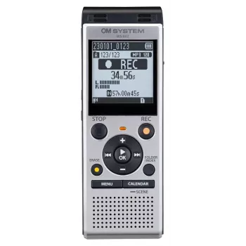 OLYMPUS IMAGE SYSTEMS Dyktafon Ws-882 Stereo 4GB Srebrny z bateriami