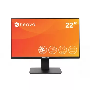 Monitor komputerowy AG Neovo LA-2202 54,6 cm (21,5 cala) 1920 x 1080 pikseli Full HD LCD Czarny