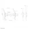 Neomounts WL35S-950BL19 Uchwyt ścienny heavy duty 55-115 cali - z regulacją pochylenia - zamykany - poziomo i pionowo