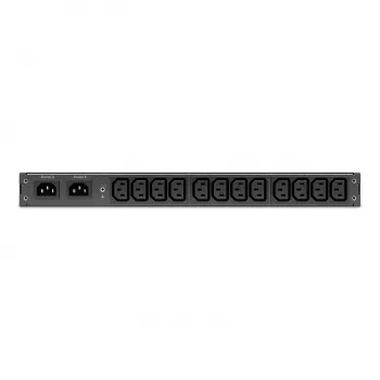 APC NetShelter Rack Automatic Transfer Switch, 1U, 10 A, 230 V, C14 IN, 12 C13 OUT, 50/60 Hz