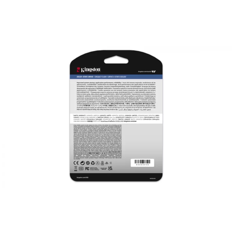 Dysk SSD Kingston Technology 480GB 2,5 cala SATA DC600M