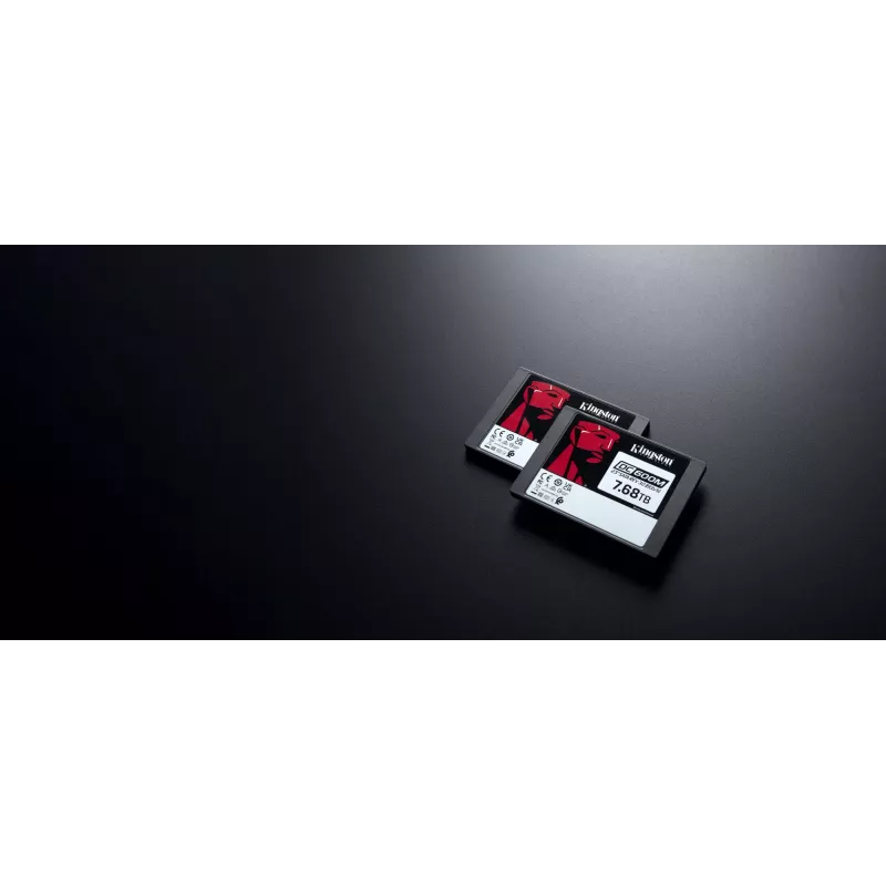 Dysk SSD Kingston Technology 7680G 7,68 TB 2,5 cala SATA SEDC600M/7680G
