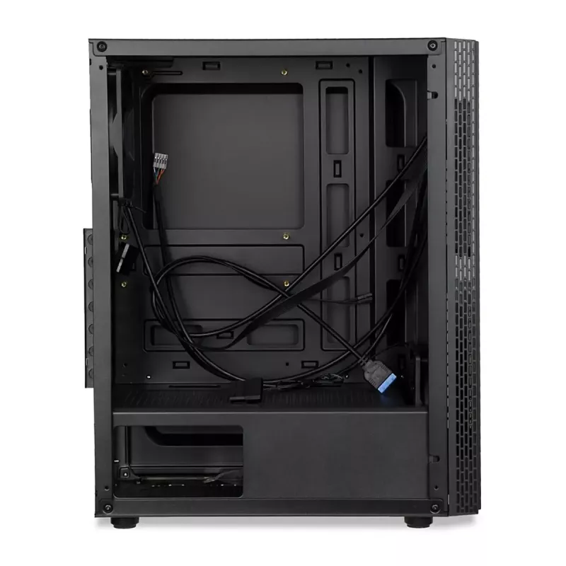 Obudowa PC IBOX ANTILA 39 Midi Tower — czarna, ATX/microATX, GPU do 31 cm, wysokość chłodzenia CPU 150 mm