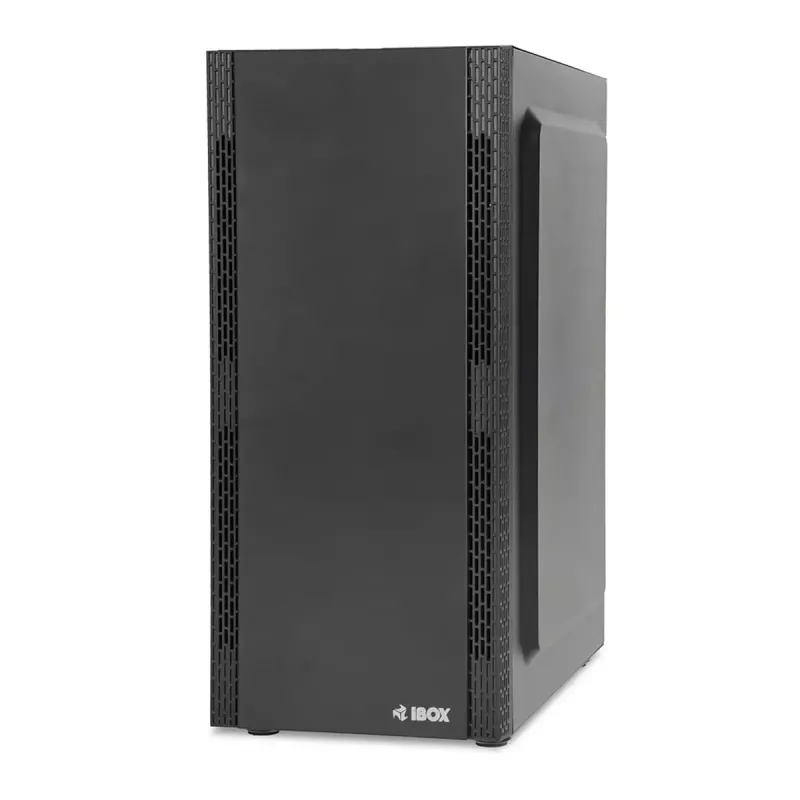 Obudowa PC IBOX ANTILA 39 Midi Tower — czarna, ATX/microATX, GPU do 31 cm, wysokość chłodzenia CPU 150 mm